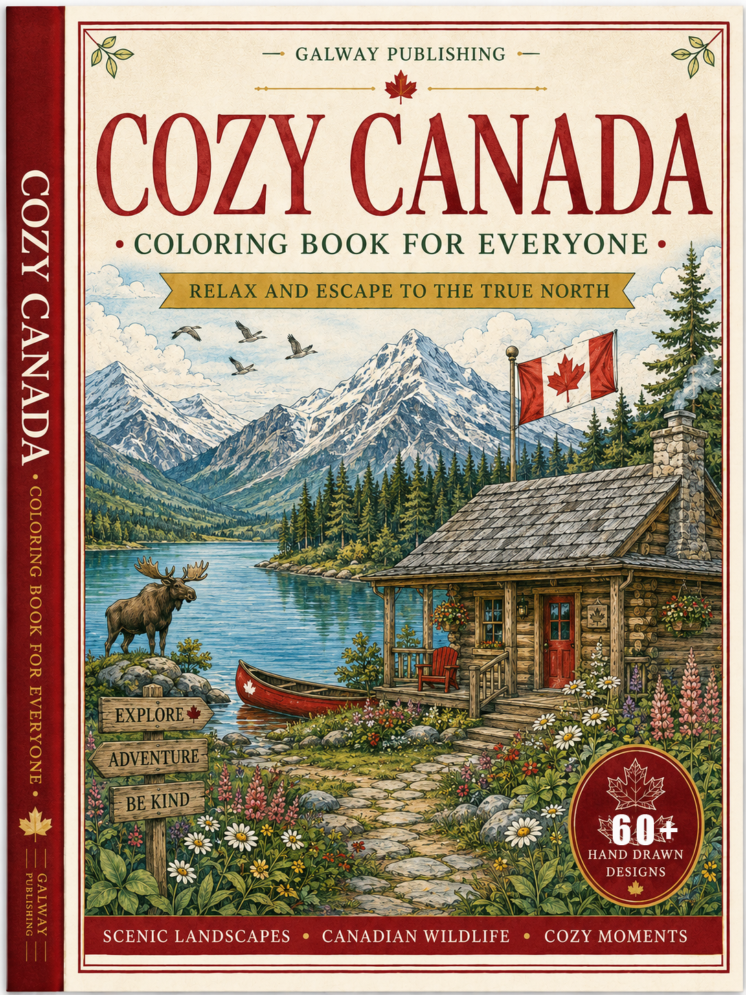 Coloring Canada – Over 60 Beautiful Canadian Coloring Pages