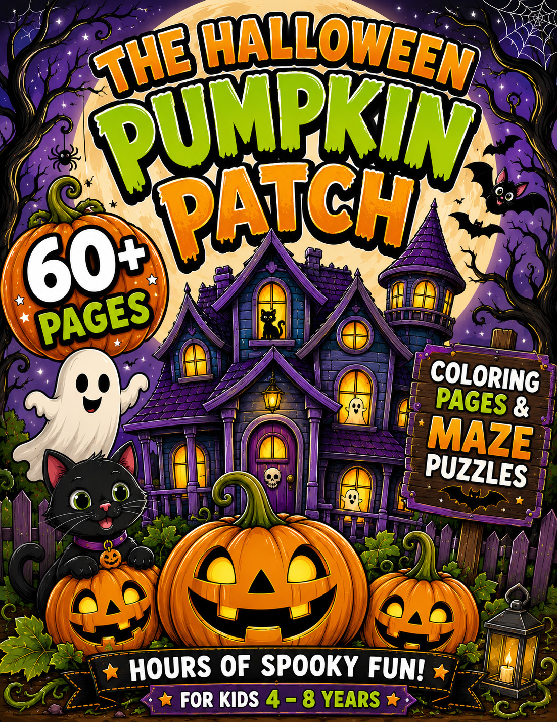 The Halloween Pumpkin Patch Coloring Book