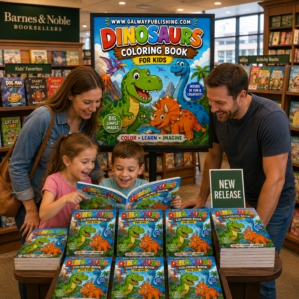 The Big Dinosaur Coloring & Maze Book for Kids